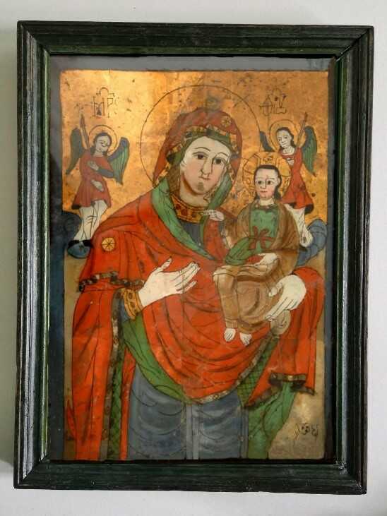 Artifacts restored within the project: Icon of the Mother of God with the Child