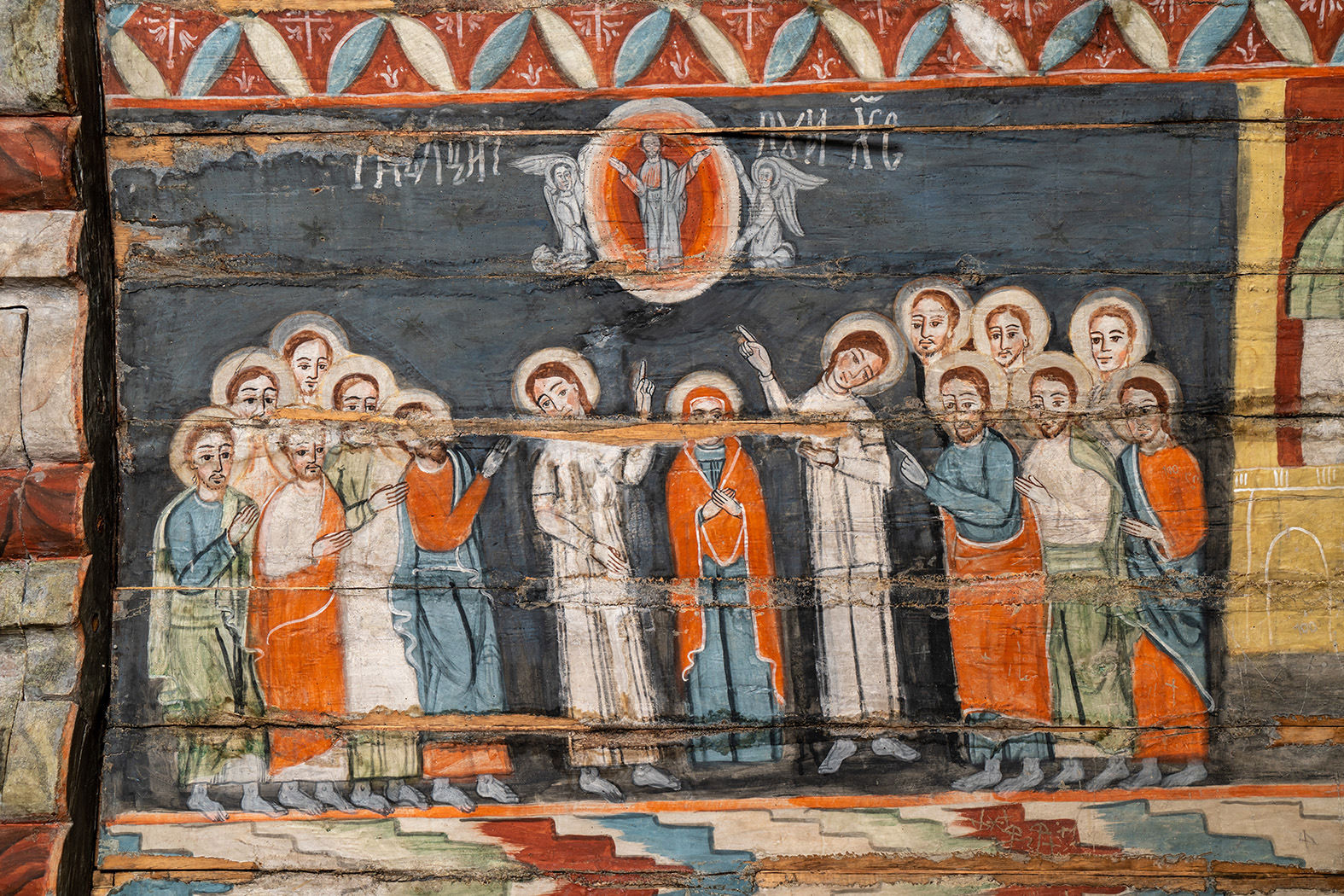 Pictura bisericii din Cizer